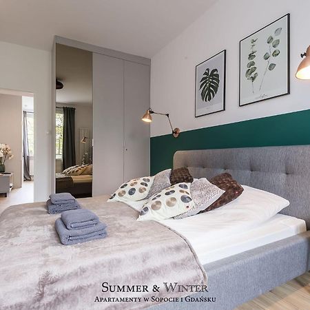 Family Luxury Green Apartment 1-6, 2 Sypialnie I Studio, 52 M2 Гданьск Экстерьер фото