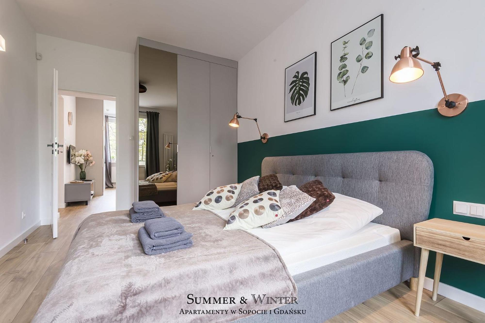 Family Luxury Green Apartment 1-6, 2 Sypialnie I Studio, 52 M2 Гданьск Экстерьер фото