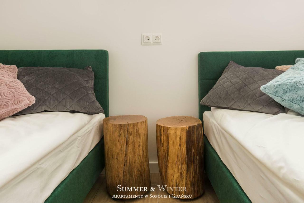 Family Luxury Green Apartment 1-6, 2 Sypialnie I Studio, 52 M2 Гданьск Экстерьер фото