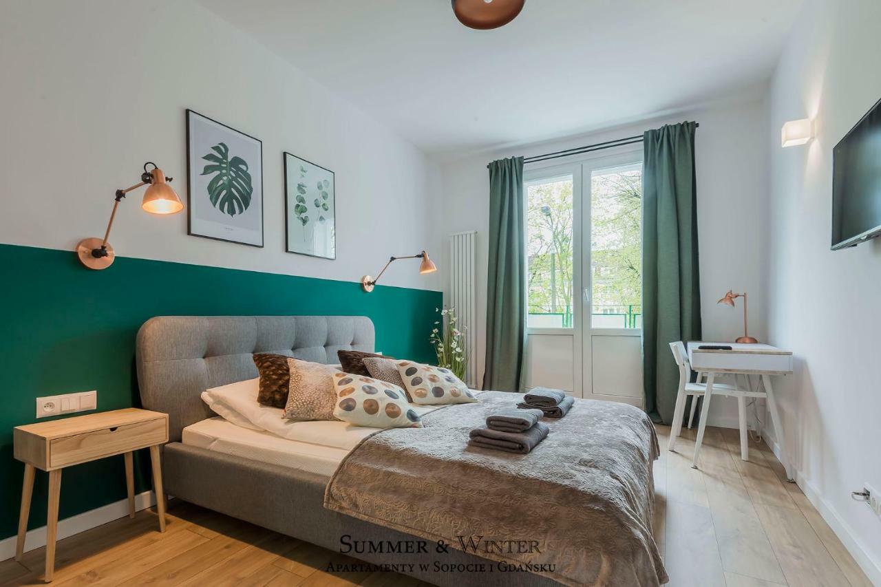 Family Luxury Green Apartment 1-6, 2 Sypialnie I Studio, 52 M2 Гданьск Экстерьер фото